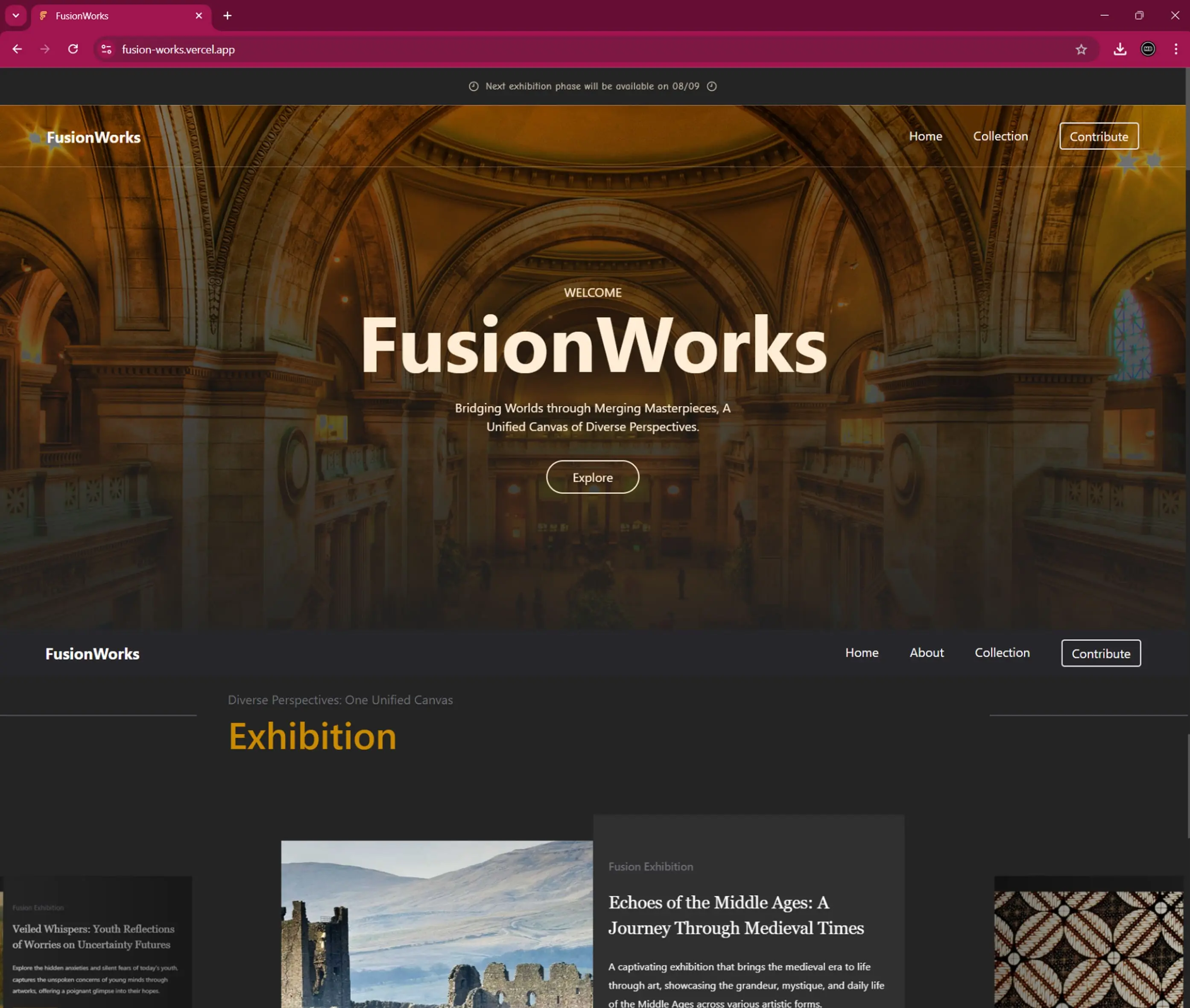 FusionWorks Art Gallery